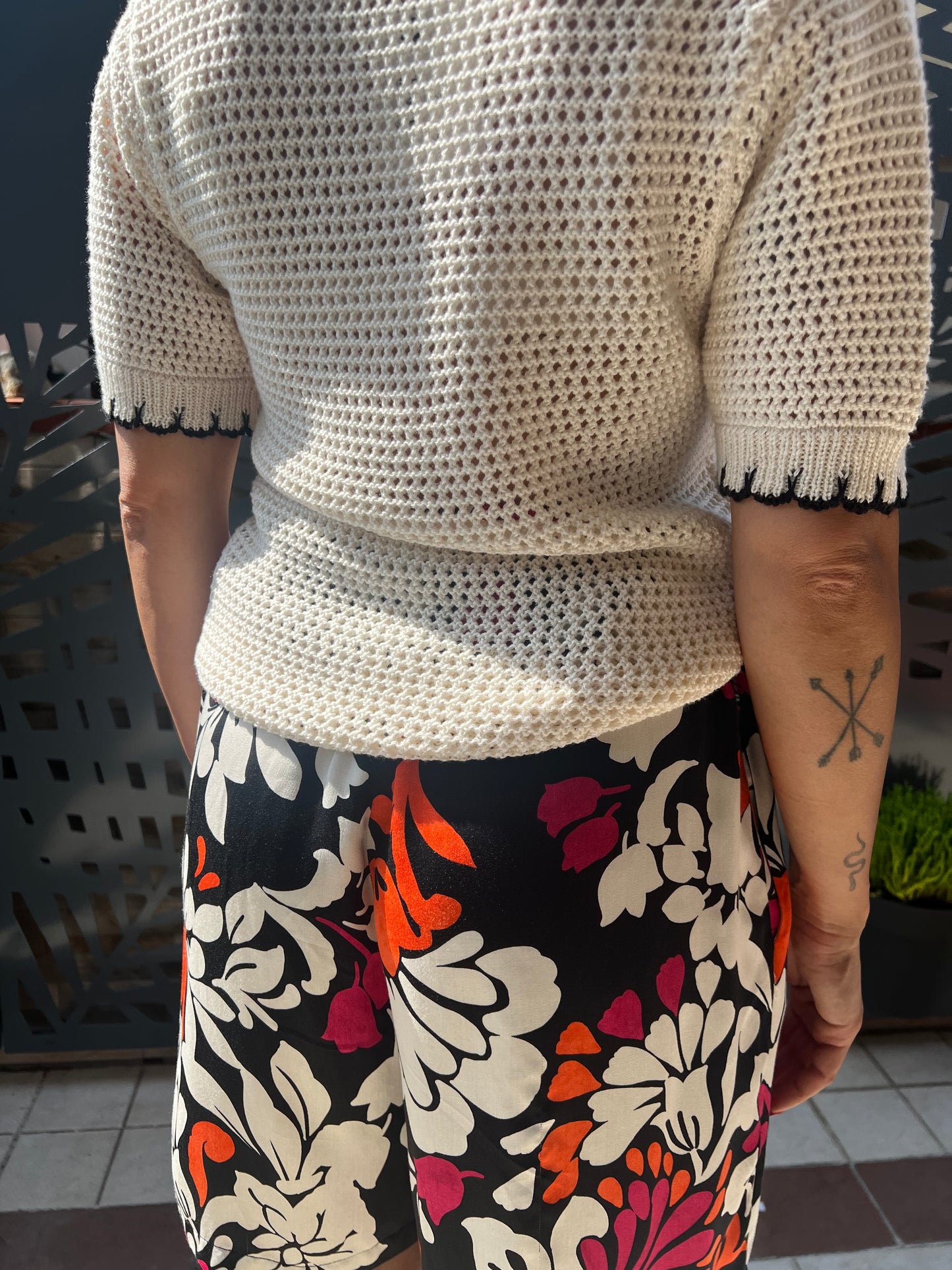 Pantaloncino bumper viscosa
