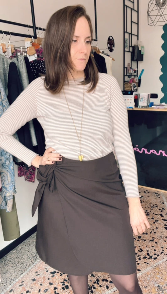 Gonna colibrì cioccolato