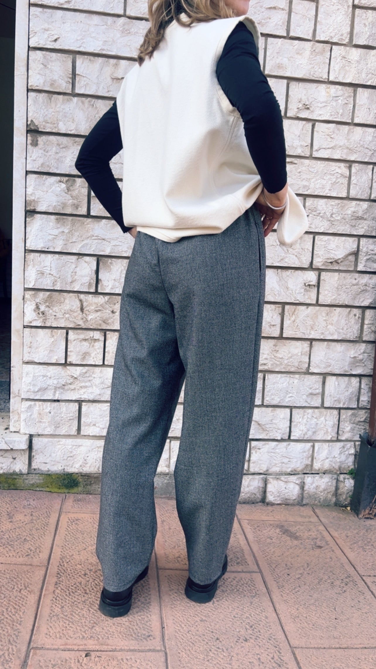 Pantalone in lana