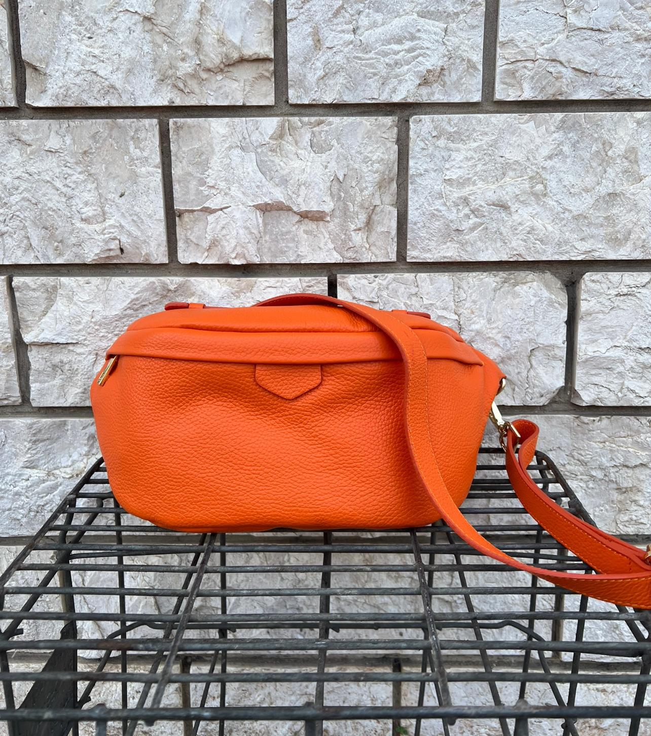 Borsa marsupio in pelle