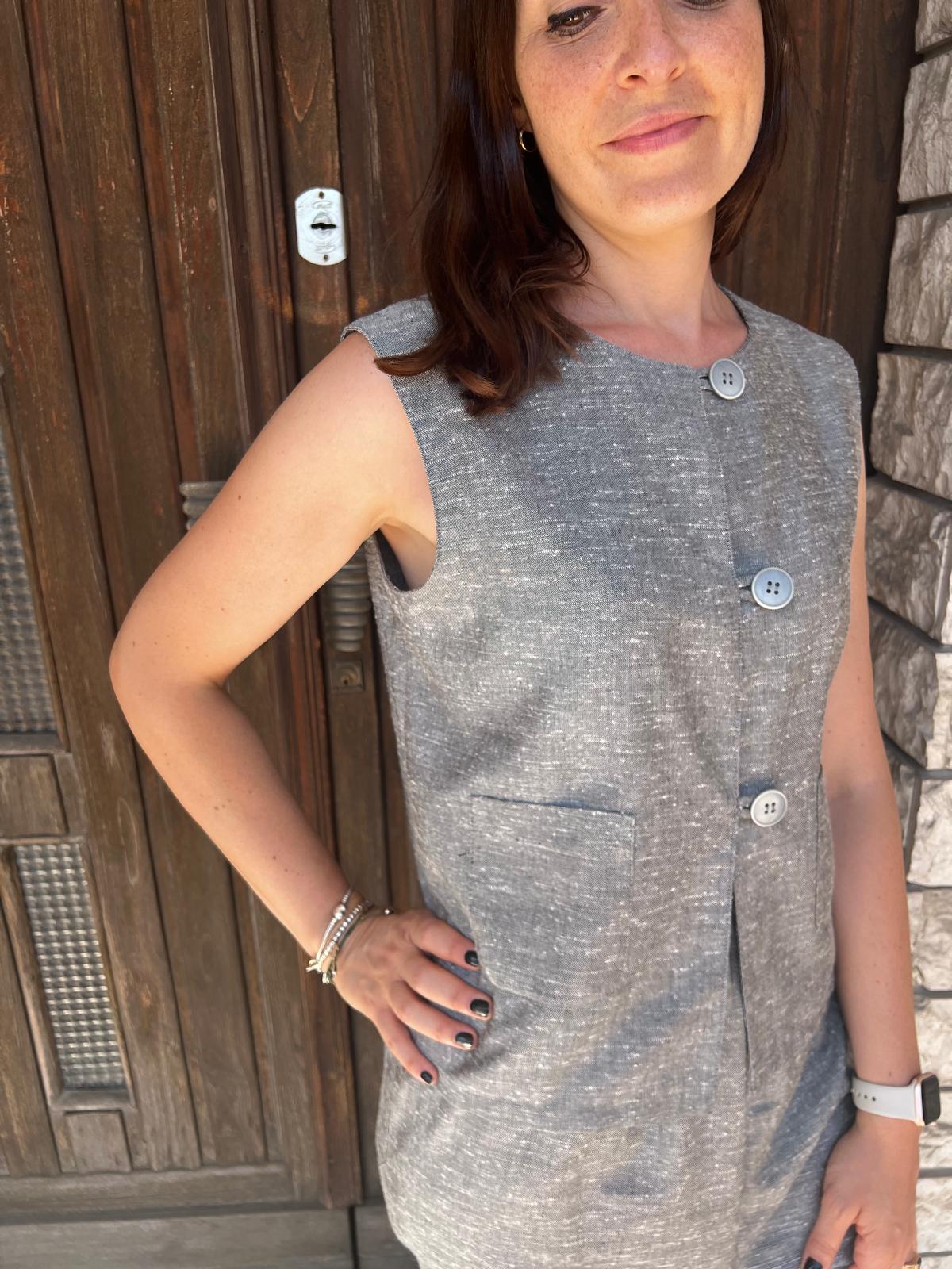 completo gilet e pantaloncino bumper