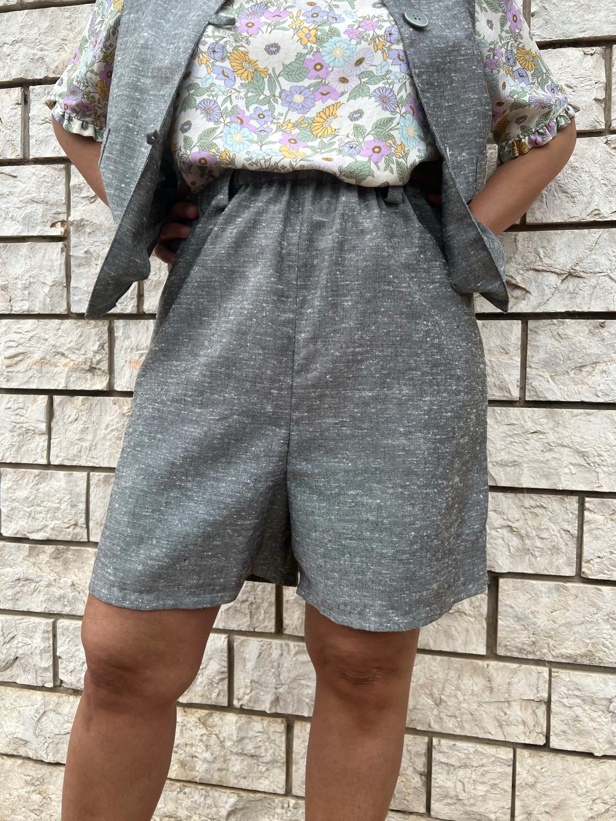 completo gilet e pantaloncino bumper